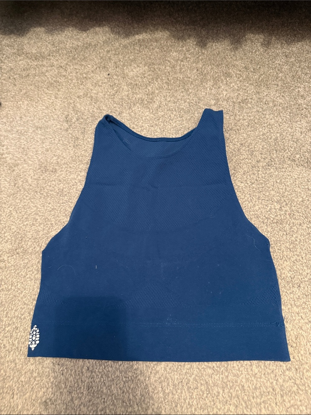 FP Movement by Free People Navy Athletic Crop Tank